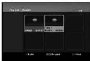 LG RKS-7000Q - Adding Additional Title/Chapters to the Playlist VR RAM- - 3