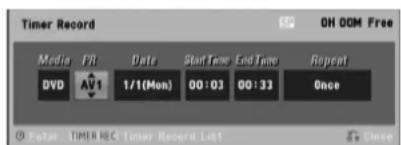 LG RKS-7000Q - Press TIMER REC. - 1