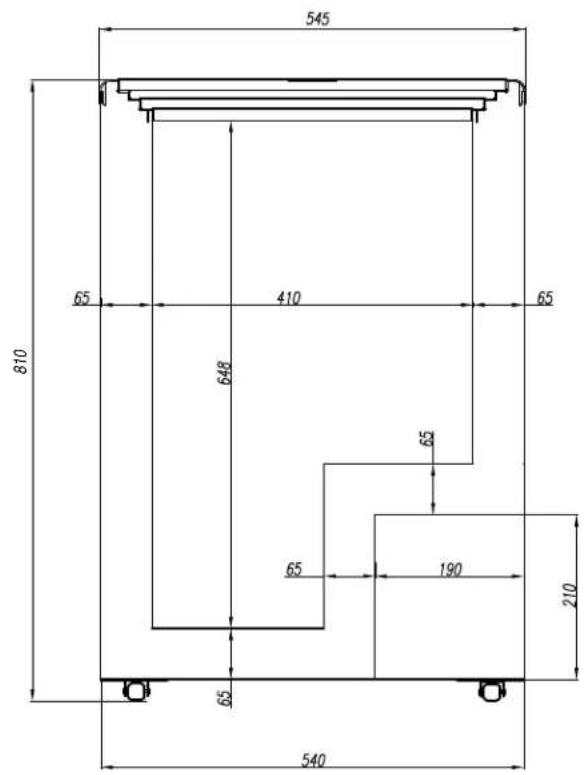 SVAN SVCH101FS - Dimensiones - 1
