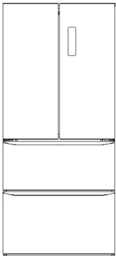 SVAN SV4F183DK - FRIGORÍFICO COMBI FRANCÉS - 1