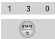 LG LRE30453SB - To set the clock (example below for 1:30): - 2