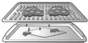 LG LRE30453SB - RECOMMENDED BROILING GUIDE - 1