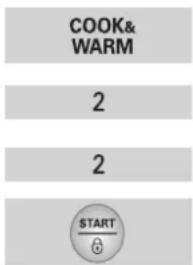 LG LRE30453SB - To change display from Fahrenheit to Centigrade or Centigrade to Fahrenheit: - 1