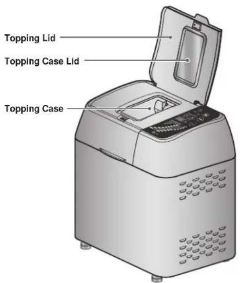 LG HB-3001BYT - Yogurt fermentation container and lid - 1