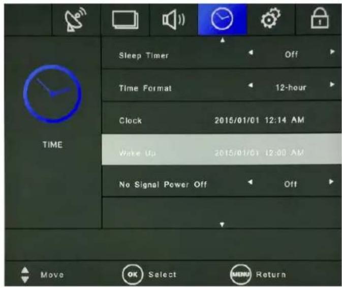 HITACHI HILU86101 - TIME MENU - 4