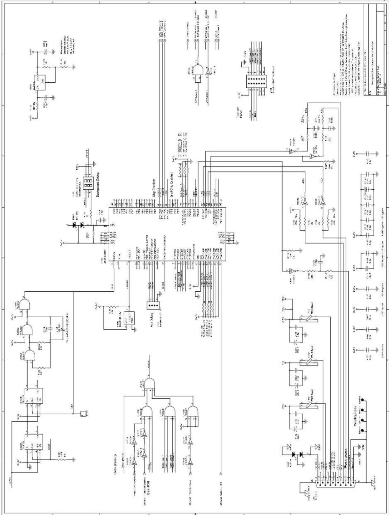 SRS SIM983 - Schematic Diagrams - 1