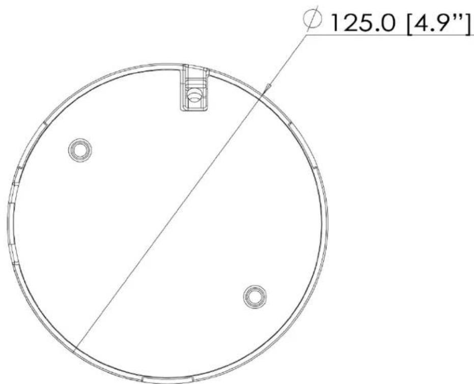 Digital Watchdog MegaPix CaaS DWCA-VF25WIR4-64 - DIMENSIONS\* - 2