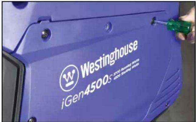 WESTINGHOUSE iGen4500s - Cleaning the Air Filter - 1