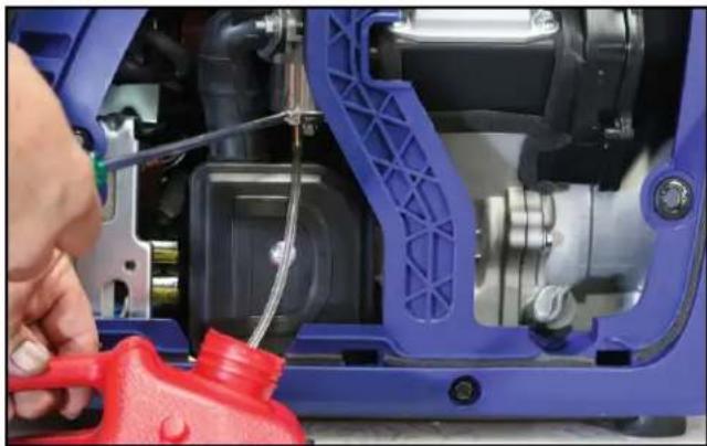 WESTINGHOUSE iGen4500s - DRAINING THE FUEL - 3