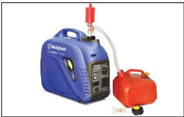 WESTINGHOUSE iGen4500s - DRAINING THE FUEL - 1