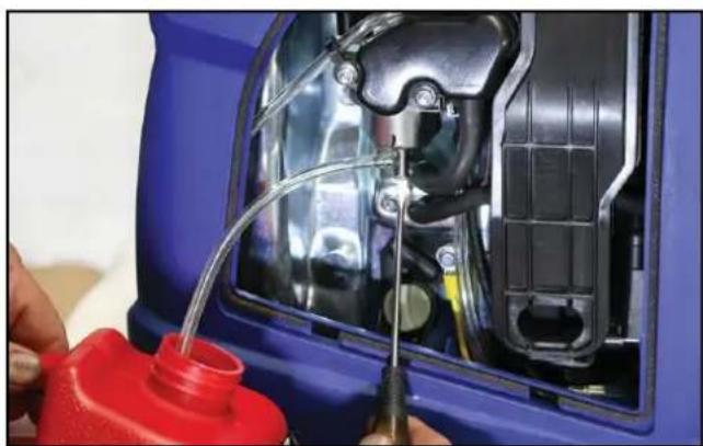 WESTINGHOUSE iGen4500s - DRAINING THE FUEL - 2