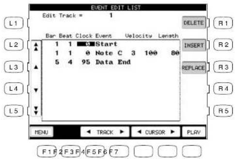 KAWAI Concert Performer CP117 - To use Event Edit: - 1