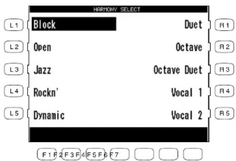 KAWAI Concert Performer CP117 - To use Harmony: - 1