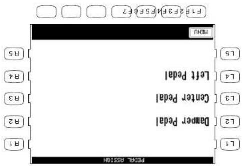 KAWAI Concert Performer CP117 - Pedal assignment options for Soft Pedal (Left) and Sostenuto Pedal (Center) - 1