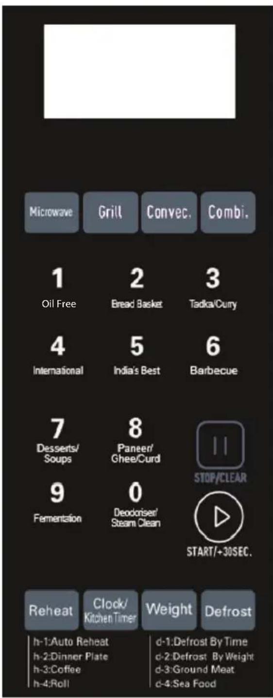 Godrej GME 734 CR1 PM - CONTROL PANEL - 1