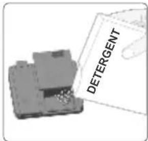 Godrej DWF EON VES 12U NF STSL - Filling the detergent - 2