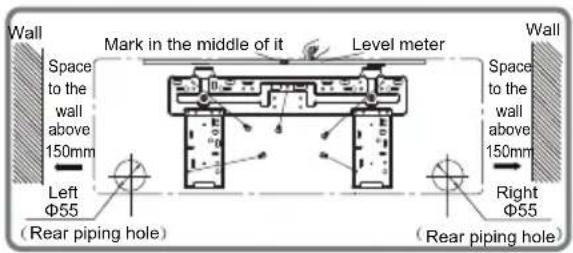 Godrej GIC 12 RINV 3 RWQH - Step three: open piping hole - 2
