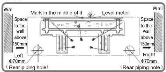 Godrej GIC 12 RINV 5 RWQH - Step three: open piping hole - 3