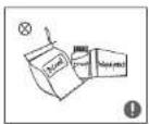 Godrej Glass Top - - Warnings related to placing items - 2
