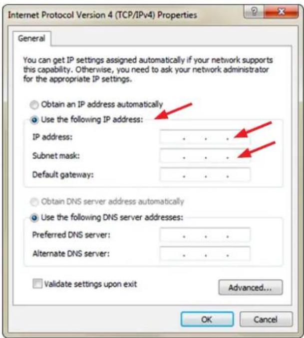 TC ELECTRONIC Reverb Twentyfour - To find and change the TCP/IP address and the subnet mask on a computer running Windows: - 2