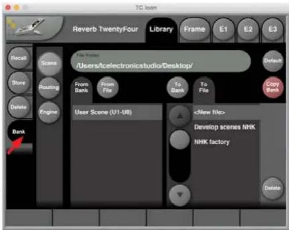 TC ELECTRONIC Reverb Twentyfour - Library - Bank page - 1