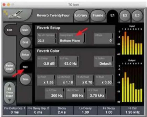 TC ELECTRONIC Reverb Twentyfour - Topologies: Surround, Rows, Columns - 1