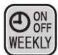 DAIKIN Alira X FTKM25WVMA - Notes on WEEKLY TIMER operation - 1