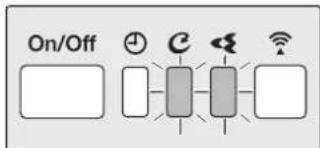 DAIKIN Alira X FTKM25WVMA - Press ^Menu (push 2sec) again. - 1