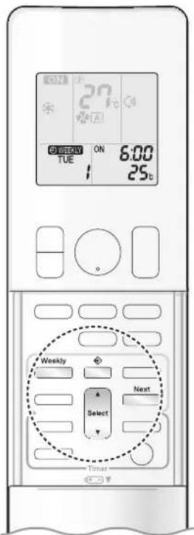 DAIKIN Cora FTKM85PAVMA - WEEKLY TIMER Operation - 1