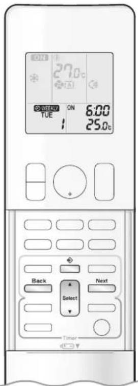 DAIKIN Cora FTKM85PAVMA - WEEKLY TIMER Operation - 1