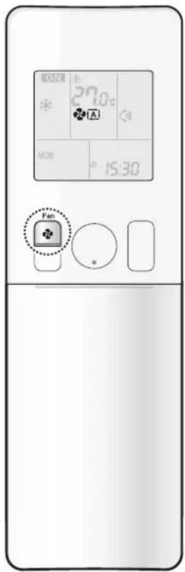 DAIKIN Alira X FTKM46WVMA - Adjusting the Airflow Rate - 1