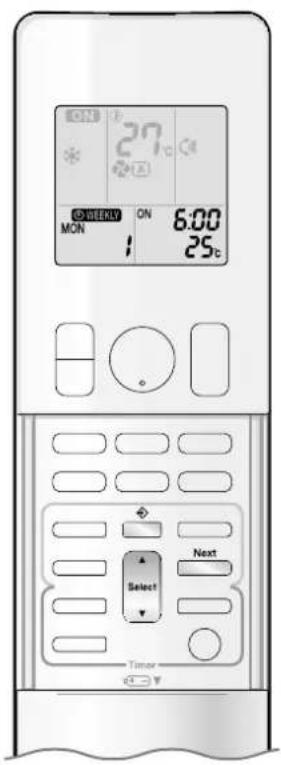 DAIKIN Zena FTXJ50PVMAS - Setting example of the WEEKLY TIMER - 4
