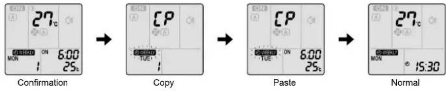 DAIKIN Zena FTXJ50PVMAS - Copy mode - 2