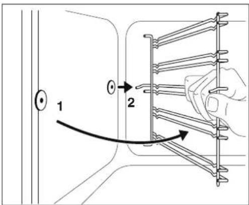 BLAUPUNKT 5BC93190AU - i 5.4 Removing the shelf supports - 2