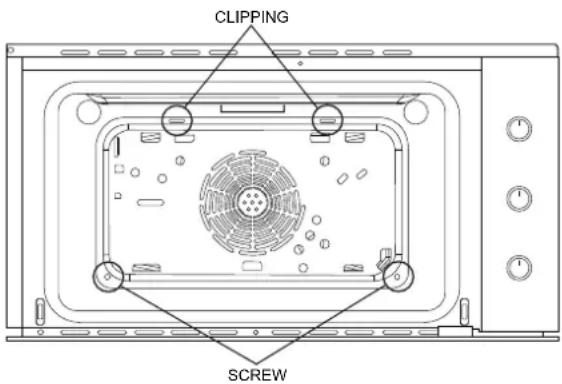 BLAUPUNKT 5BC93190AU - Disassembly of convection motor. - 1