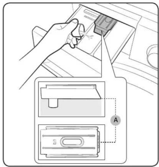 SAMSUNG WD75K6410OW - To apply washing agents to the detergent drawer - 2