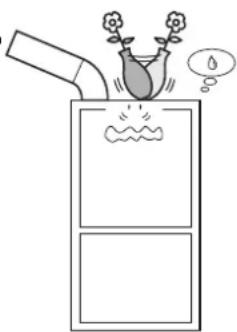 HAIER JA-SPH25L - 上に水など液体の入った容器を置かない - 1