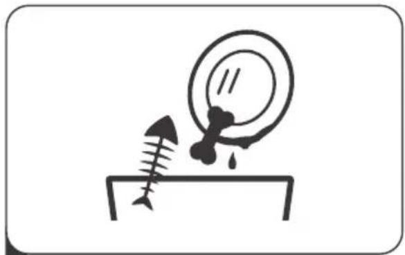 Simple line drawing of a screw and disc on a surface, with no text or symbols present.