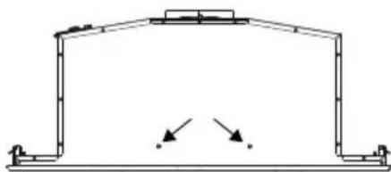 BLAUPUNKT 5DA49450AU - BEFORE FITTING THE HOOD TO THE WALL UNIT, PROCEED AS FOLLOWS: - 11