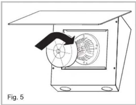 AMICA AEA90BL - Cleaning the grease filter - 4