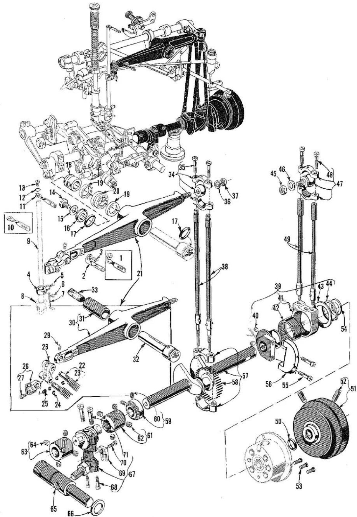 Union Special 52800BD - OILING AND THREADING DIAGRAM - 7