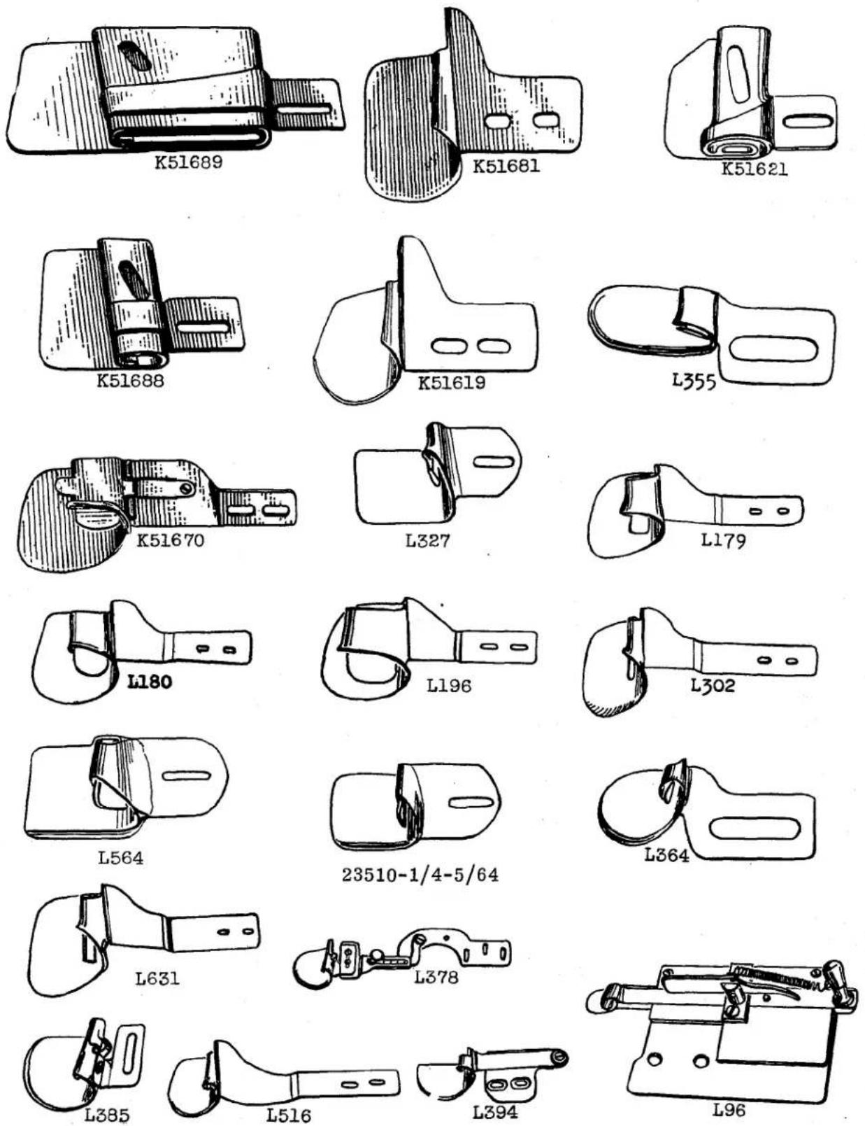 Union Special 61400J - PRESSER FEET - 7