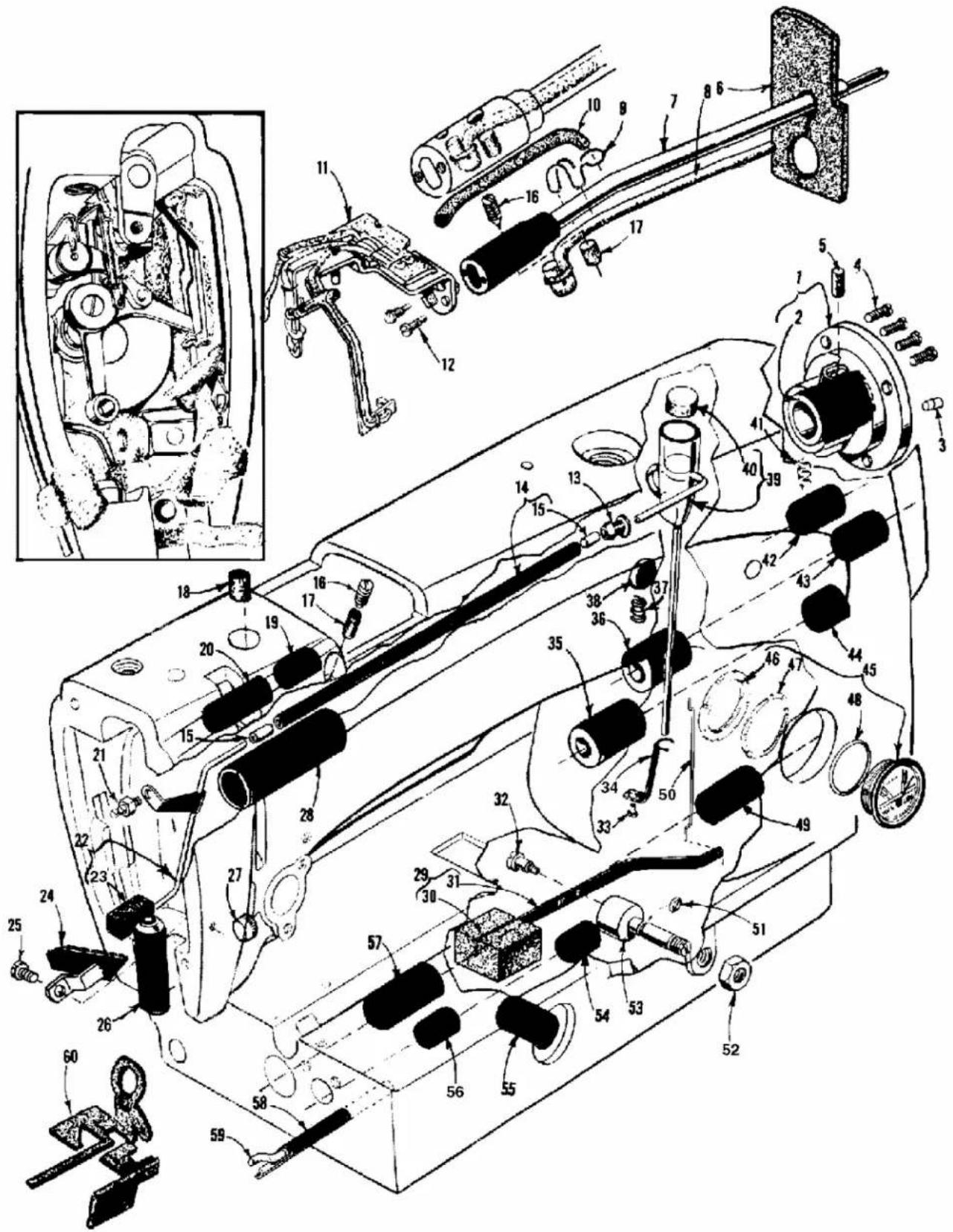 Union Special 63900AAE - NEEDLE HOLE INSERT (SEE PAGE 44) - 2