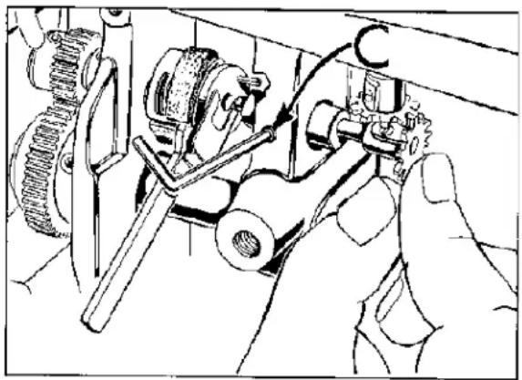 Union Special 63900AAE - REASSEMBLY OF OILING DEVICE (CONT.) - 2