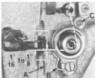 Union Special 63900AAE - TENSION ASSEMBLY ADJUSTMENT - 1