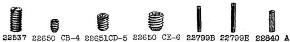 Union Special 61400S - BINDERS, GUIDES, MISCELLANEOUS PARTS - 20