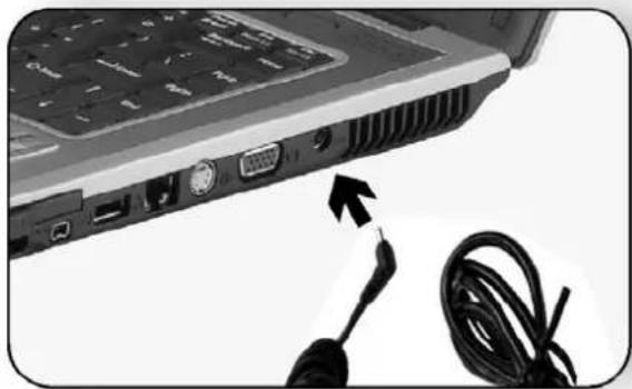 ECS L41SA - Connecting the AC Adapter - 1