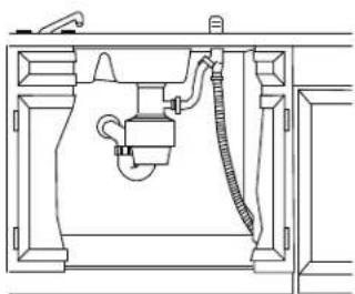 GE ZBD4800XWW - Drain Line Installation - 4