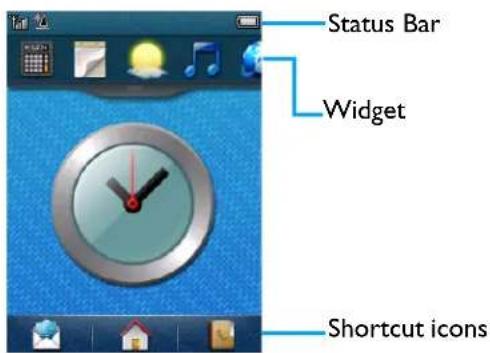 Status Bar Widget Shortcut icons