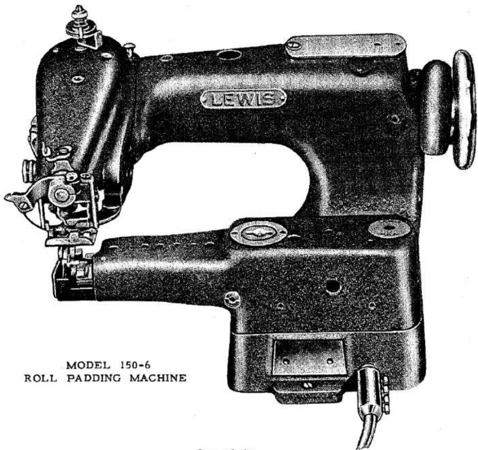 Union Special 150-6TS - MODEL 150-6 INSTRUCTIONS - 1